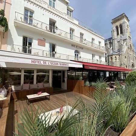Hotel De L'Ocean Биариц Екстериор снимка
