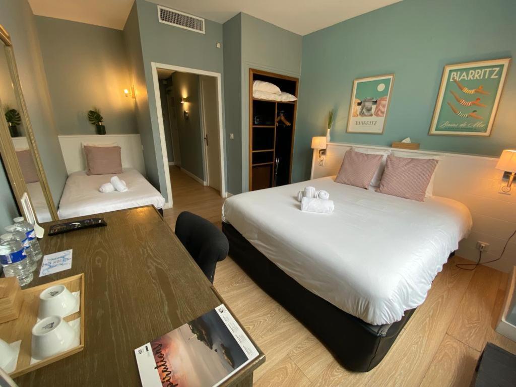 Hotel De L'Ocean Биариц Екстериор снимка