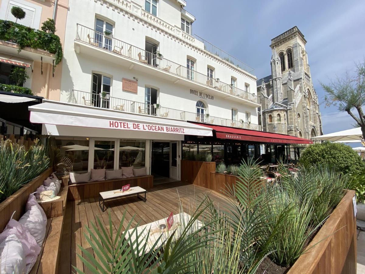Hotel De L'Ocean Биариц Екстериор снимка