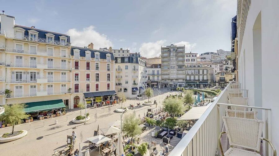 Hotel De L'Ocean Биариц Екстериор снимка